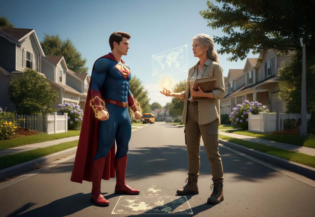 Guide vs Superhero